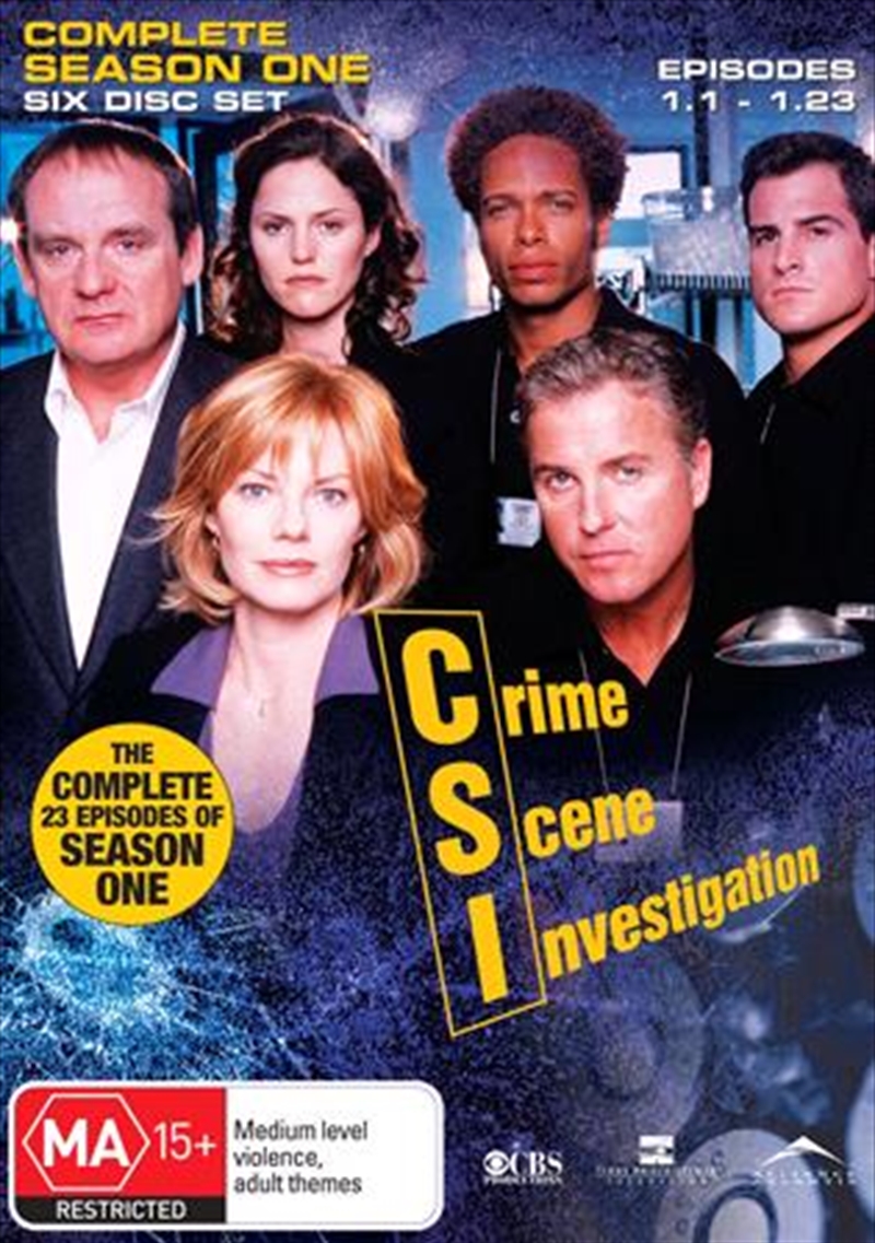 CSI- Crime Scene Investigation - Complete Series 01 Box Set/Product Detail/Drama