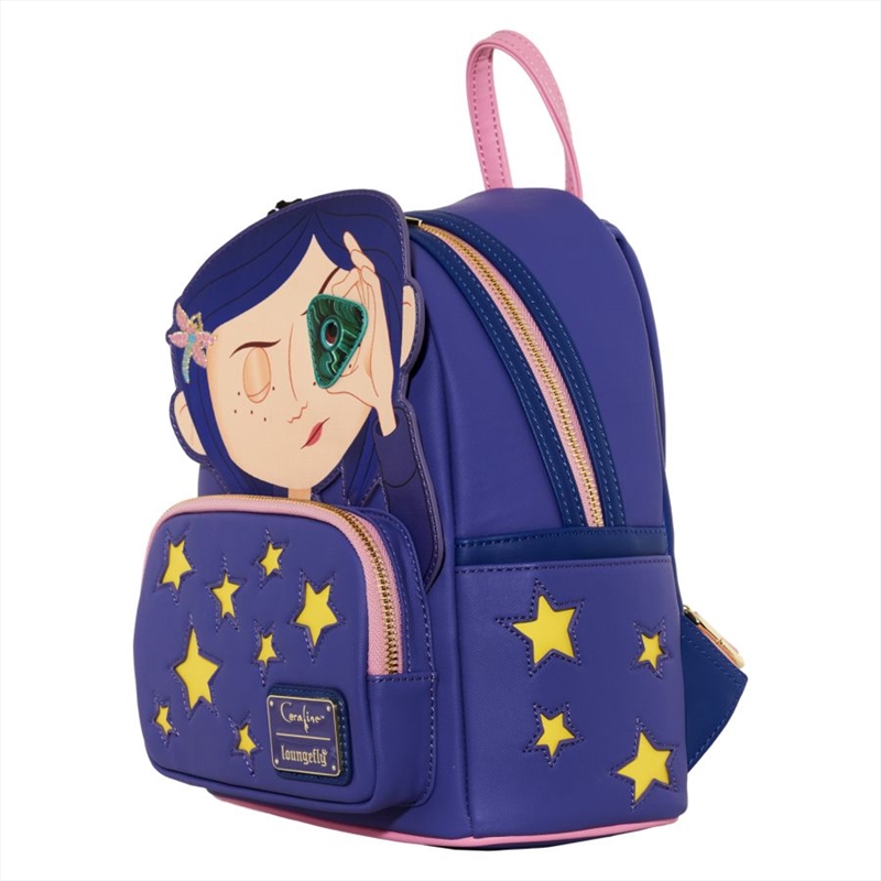 Loungefly Coraline - Stars Cosplay Mini Backpack/Product Detail/Bags