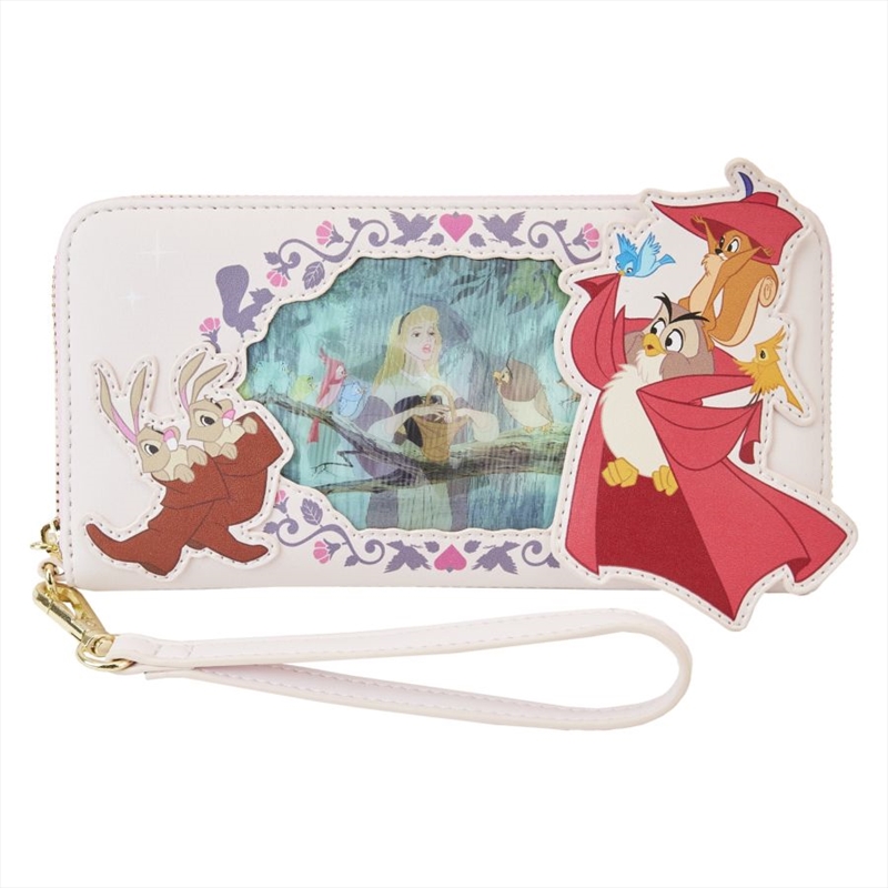 Loungefly Sleeping Beauty - Princess Lenticular Series Wristlet Wallet/Product Detail/Wallets