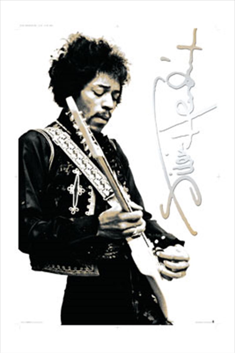 Jimi Hendrix B&W/Product Detail/Posters & Prints