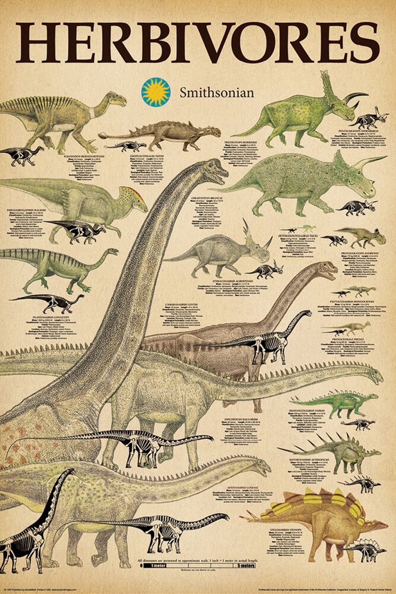Smithsonian Herbivores/Product Detail/Posters & Prints