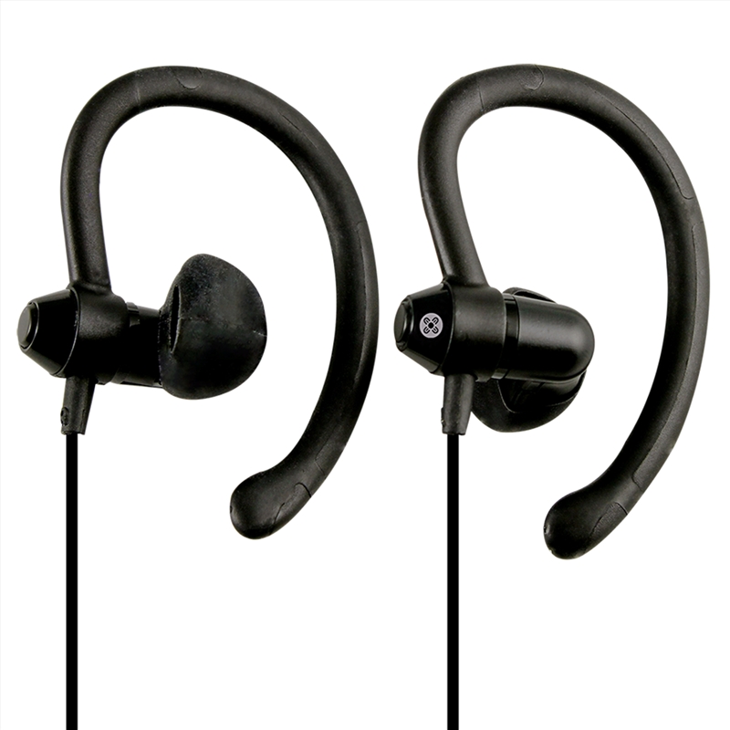 Moki 90° Sports Earphones Black/Product Detail/Headphones
