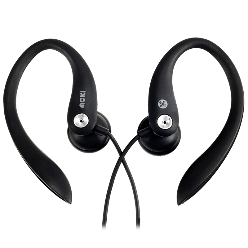 Moki Sports - Black/Product Detail/Headphones