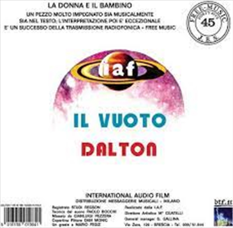 La Donna E Il Bambino / Il Vuo/Product Detail/Rock/Pop