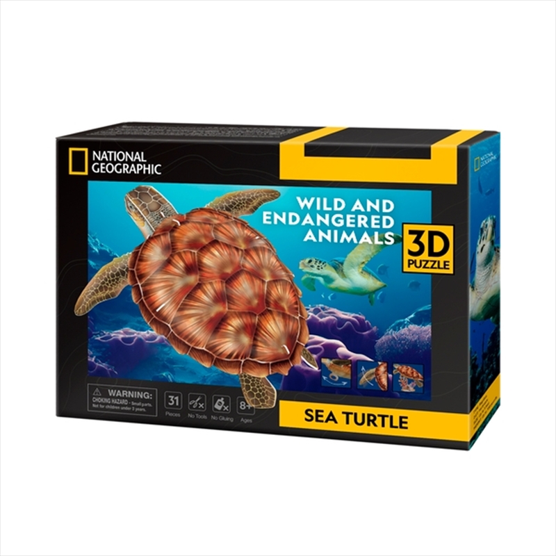 National Geographic Sea Turtle 3D Puzzle/Product Detail/Toys