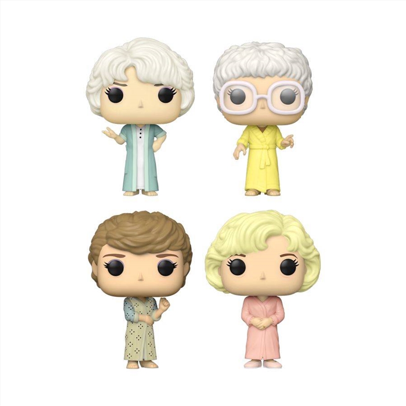 Golden Girls - Golden Girls in Robes Pop! 4-Pack/Product Detail/TV