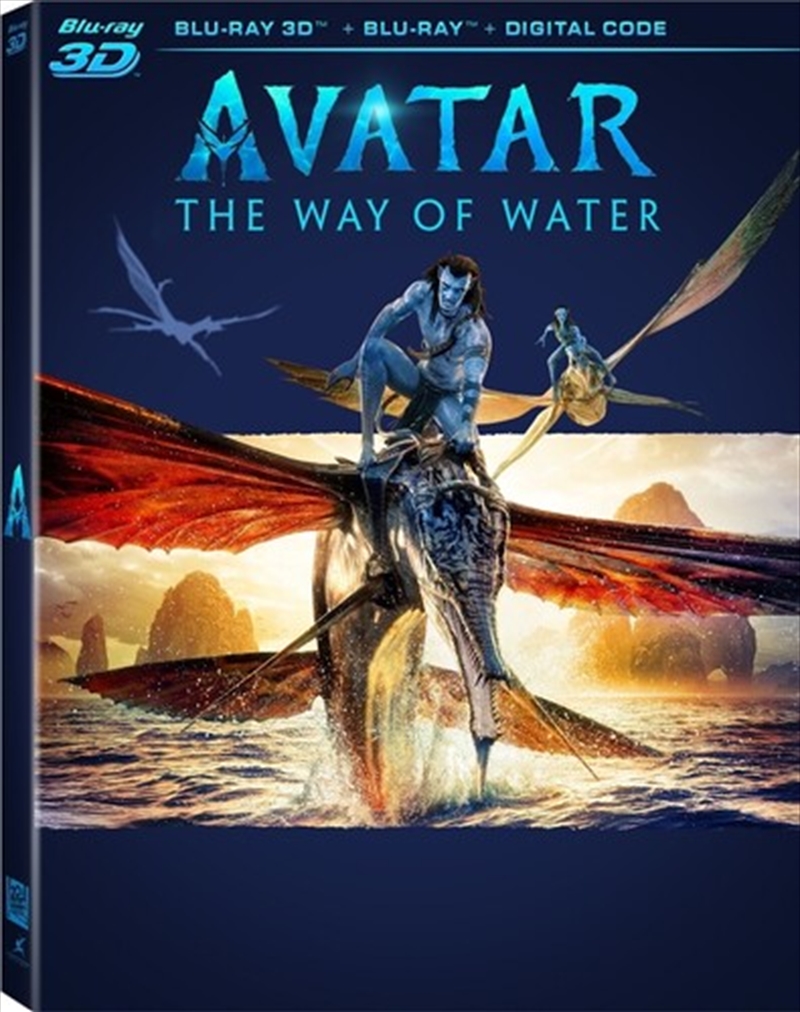 Avatar -The Way of Water Blu-Ray (Region A) + Blu-Ray 3D/Product Detail/Action