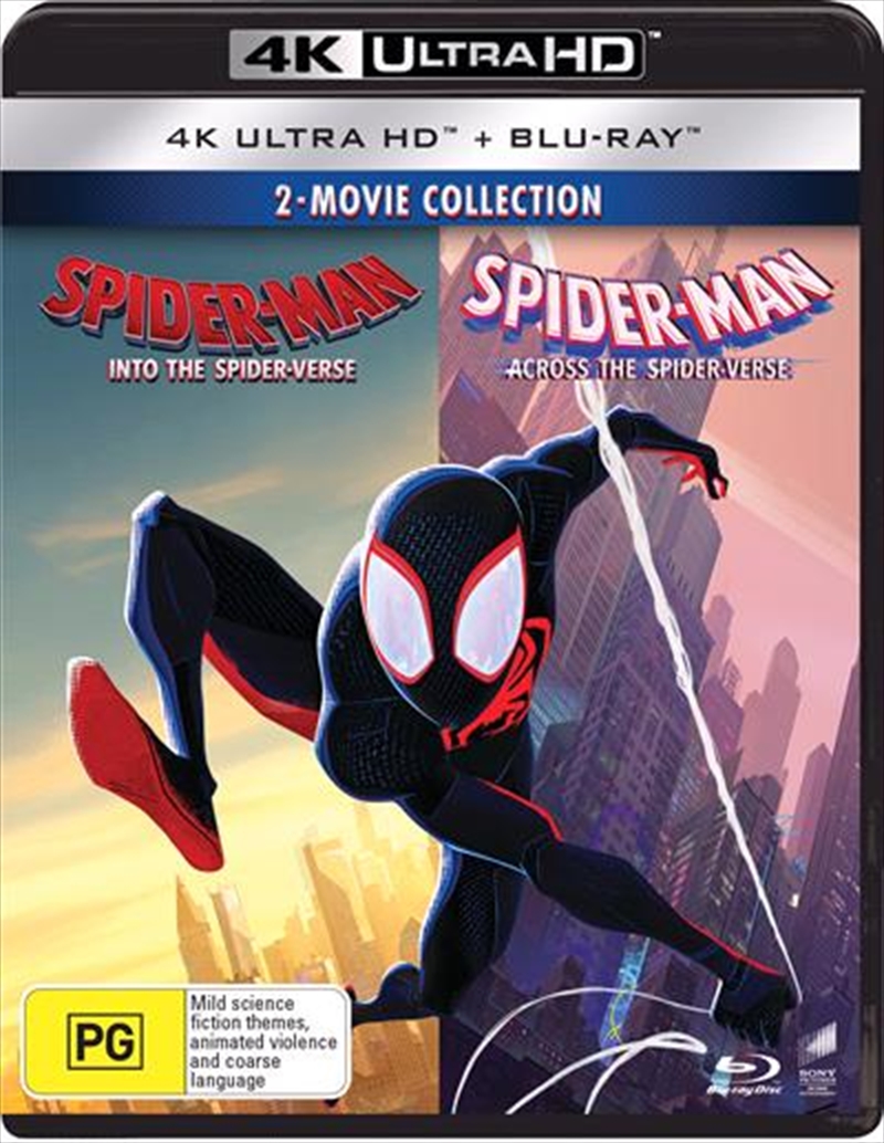Spider-Man - Into The Spider-Verse / Spider-Man - Across The Spider-Verse  Blu-ray + UHD - 2 Movie/Product Detail/Action