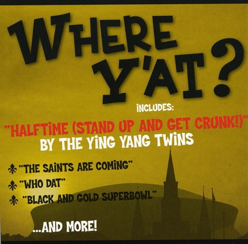 Where Y'at: Ultimate Black and Gold Party/Product Detail/World