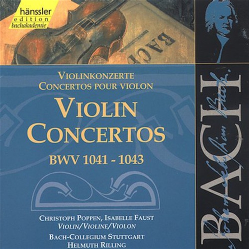 Violin Concertos 125 BWV 1041-1043/Product Detail/Classical