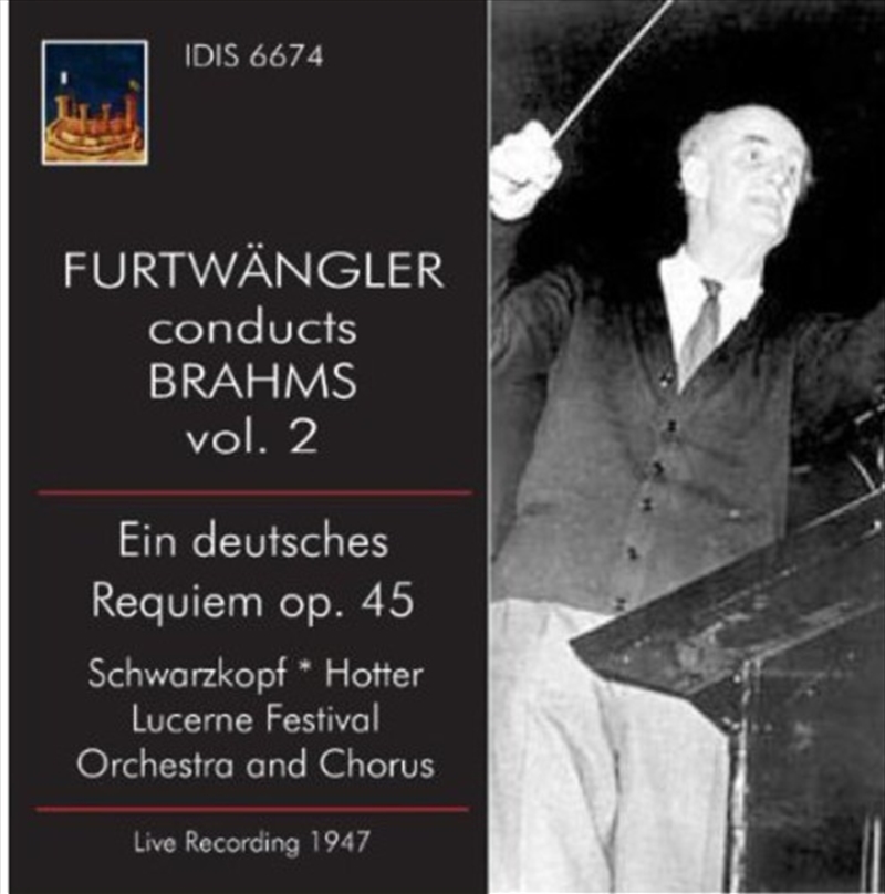 Wilhelm Furtwangler Conducts Brahms 2/Product Detail/Classical