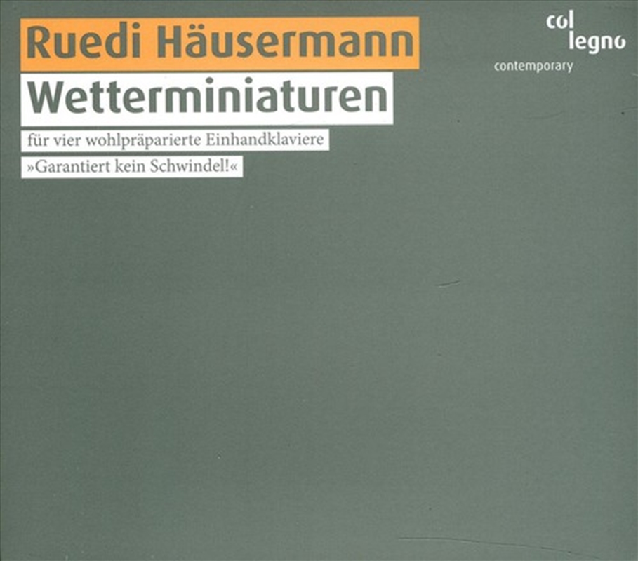 Wetterminiaturen/Product Detail/Classical