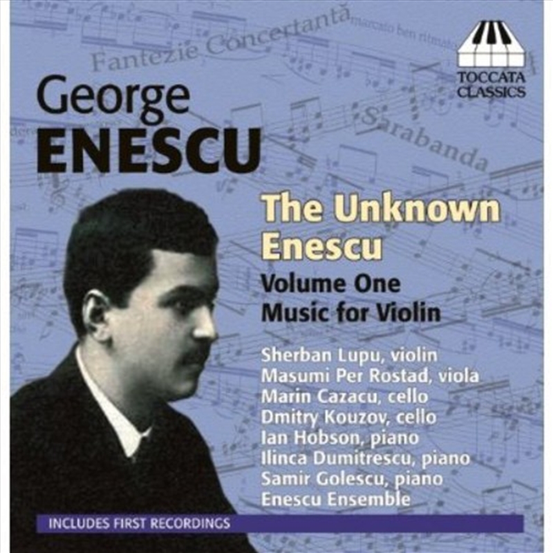 Unknown Enescu 1 / Music for Violin/Product Detail/Classical