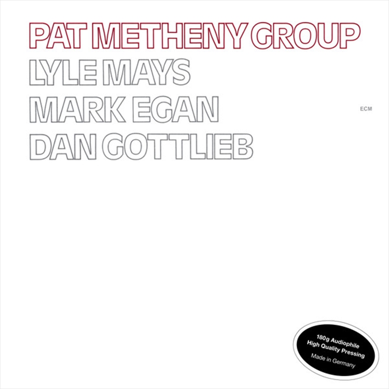 Pat Metheny Group/Product Detail/Visual