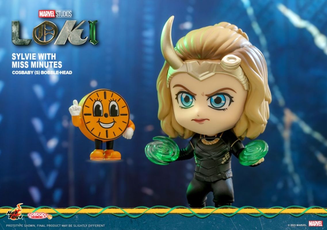 Loki (TV) - Sylvie with Miss Minutes Cosbaby Set/Product Detail/Figurines