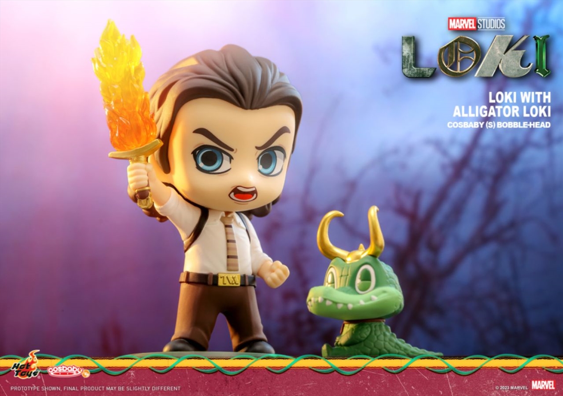 Loki (TV) - Loki with Alligator Loki Cosbaby/Product Detail/Figurines
