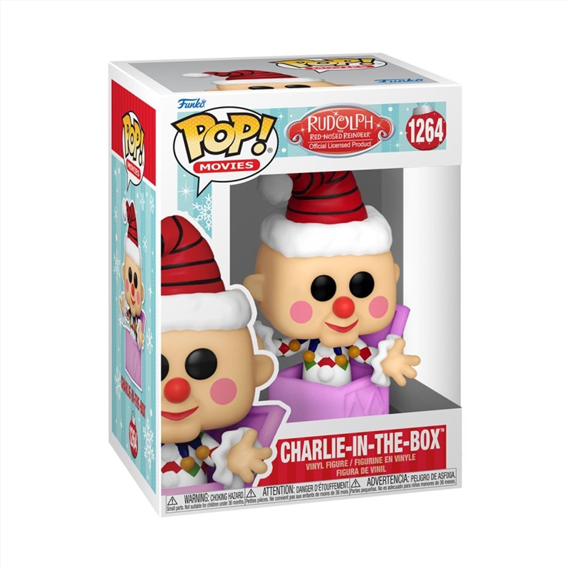 Rudolph - Charlie in the Box Pop! Vinyl/Product Detail/Standard Pop Vinyl