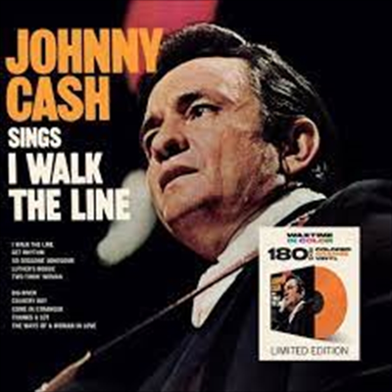 Sings I Walk The Line - Limited 180-Gram Orange Colored Vinyl with Bonus Tracks/Product Detail/Country