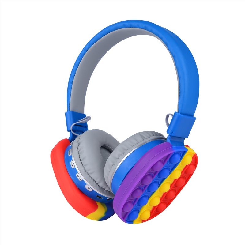 Laser Kids Bubble Pop Bluetooth Headphones Red/Blue/Yellow/Product Detail/Headphones