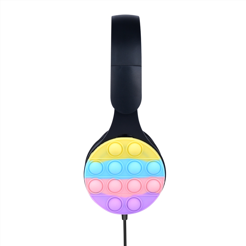 Laser Kids Bubble Pop Wired Headphones Black/Product Detail/Headphones