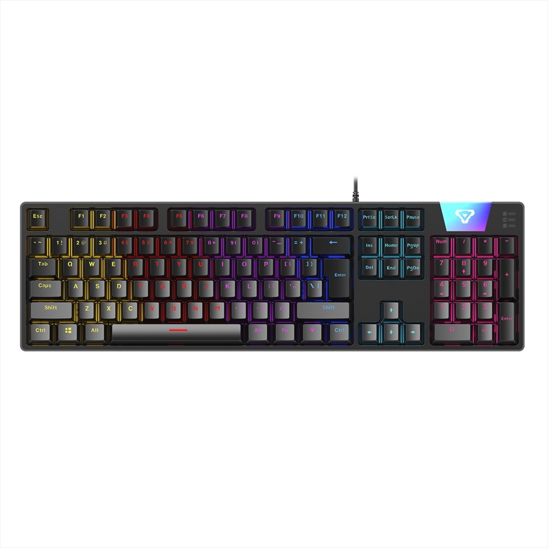 Laser Gaming RGB Wired Mechnical Keyboard BK/Product Detail/Electronics