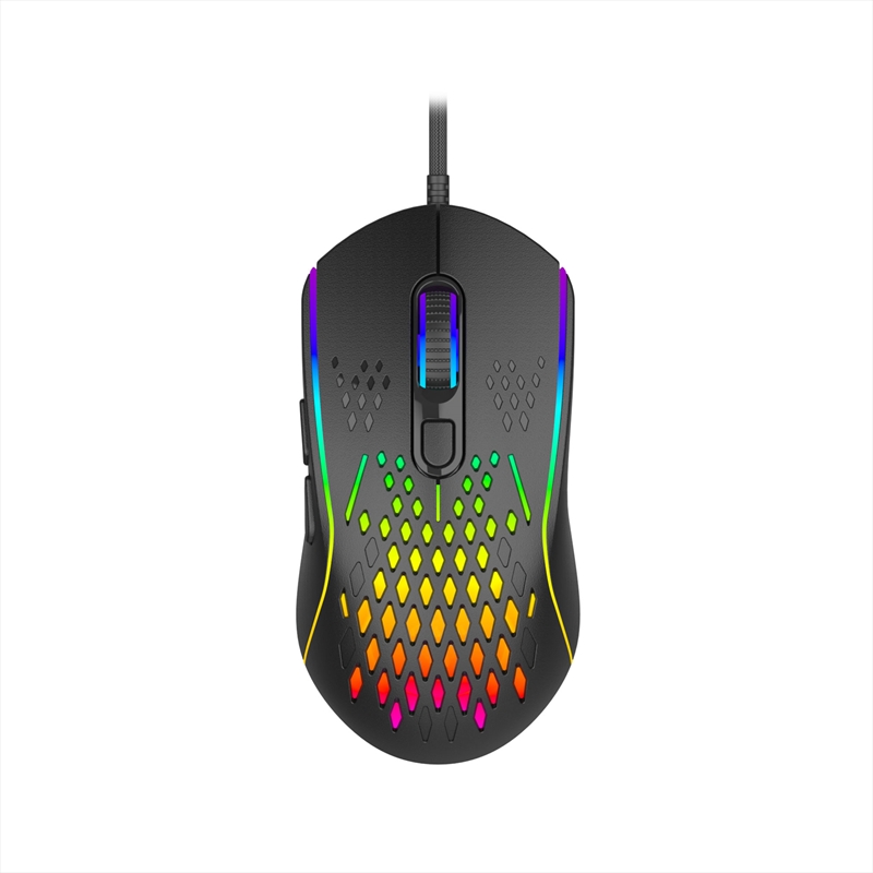 Laser Gaming Wired RGB M1210 12800 DPI Mouse Black/Product Detail/Electronics