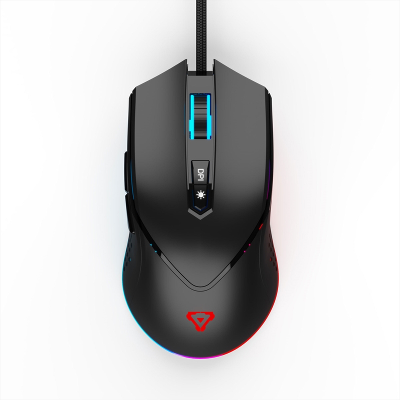 Laser Gaming Wired RGB M801 8000 DPI Mouse Black/Product Detail/Electronics