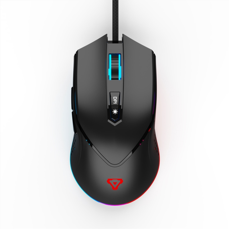 Laser Gaming Wired RGB M801 8000 DPI Mouse Black/Product Detail/Electronics