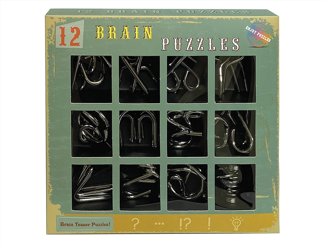 12 Brain Puzzles/Product Detail/Adult Games