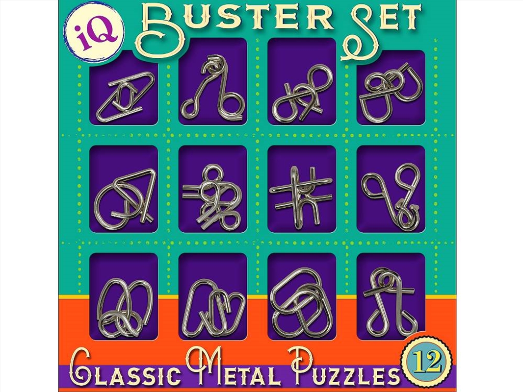 12 Classic Metal Puzzles/Product Detail/Adult Games