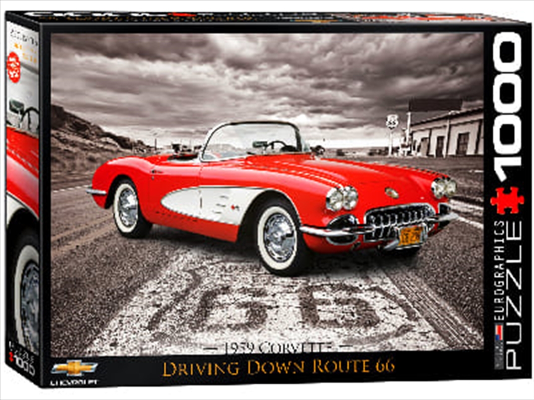 1959 Corvette 1000 Piece/Product Detail/Jigsaw Puzzles