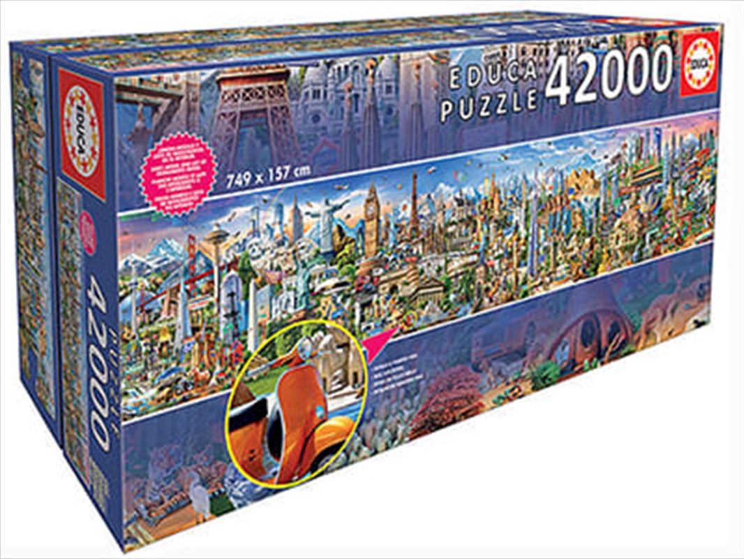 42,000 Piece Around The World/Product Detail/Jigsaw Puzzles