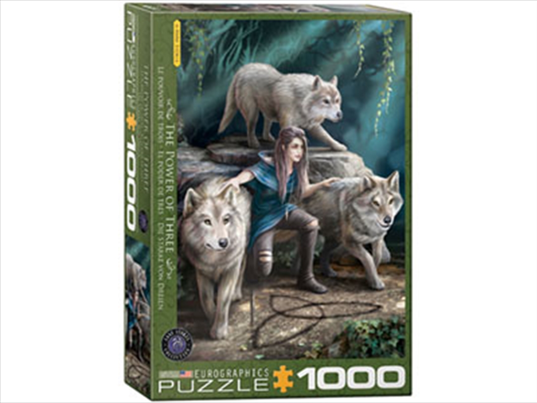 Anne Stokes, Power Of Three 1000 Piece/Product Detail/Jigsaw Puzzles