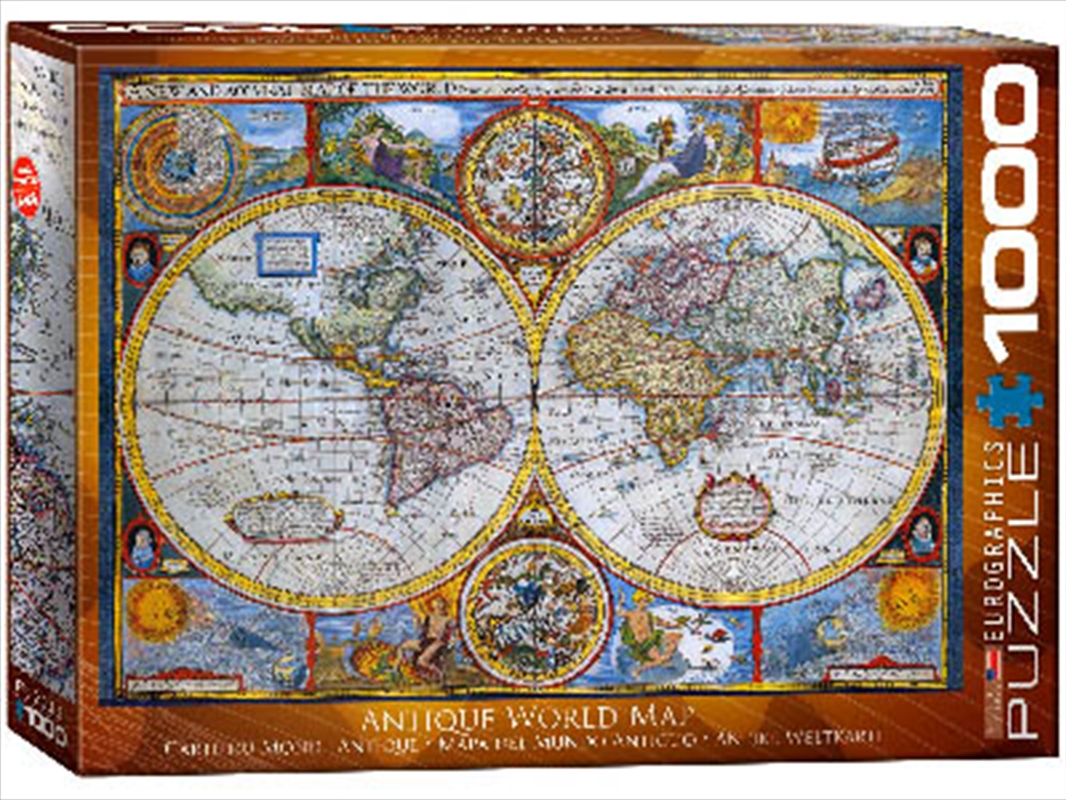 Antique World Map 2 1000 Piece/Product Detail/Jigsaw Puzzles