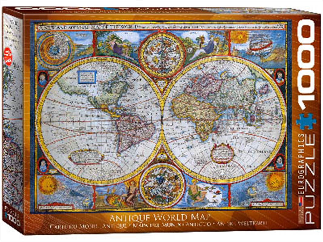 Antique World Map 2 1000 Piece/Product Detail/Jigsaw Puzzles
