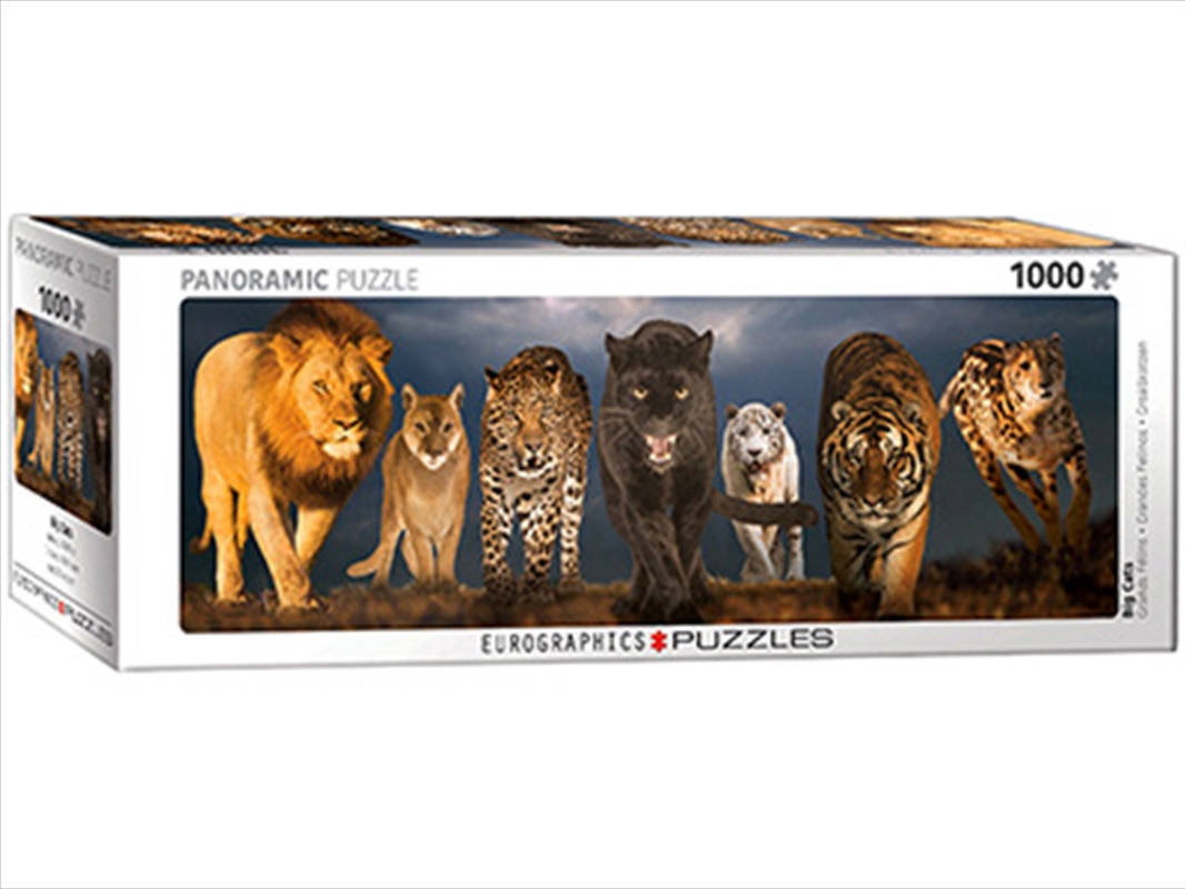 Big Cats Panoramic 1000 Piece/Product Detail/Jigsaw Puzzles