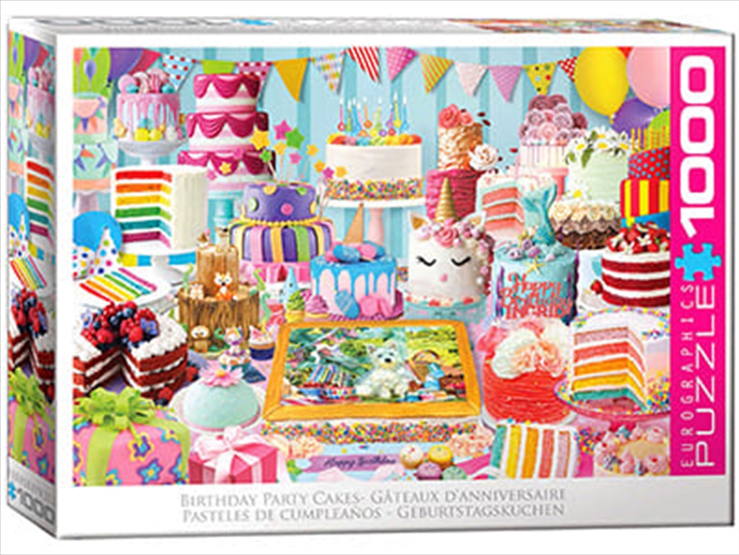 Birthday Cake Party 1000 Piece/Product Detail/Jigsaw Puzzles