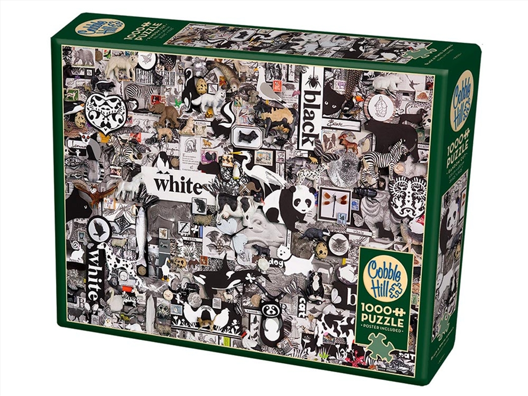 Black & White Animals 1000 Piece/Product Detail/Jigsaw Puzzles