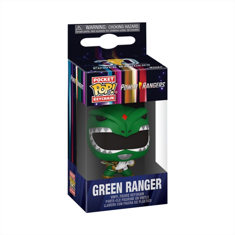 Power Rangers 30th Anniversary - Green Ranger Pop! Keychain/Product Detail/Pop Vinyl Keychains