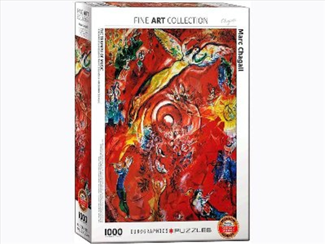 Chagall, Triumph Of Music 1000 Piece/Product Detail/Jigsaw Puzzles