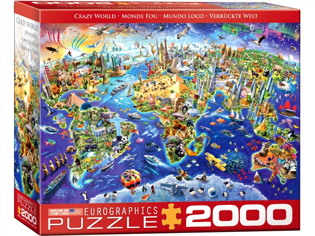 Crazy World 2000 Piece/Product Detail/Jigsaw Puzzles