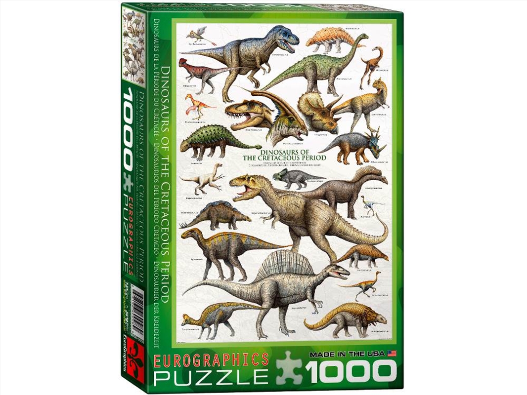 Dinosaurs Cretaceous Period 1000 Piece/Product Detail/Jigsaw Puzzles