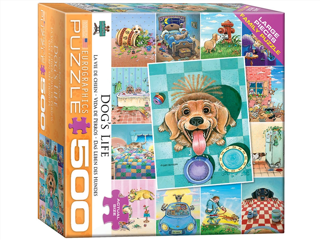 Dogs Life 500 Piece Xl/Product Detail/Jigsaw Puzzles