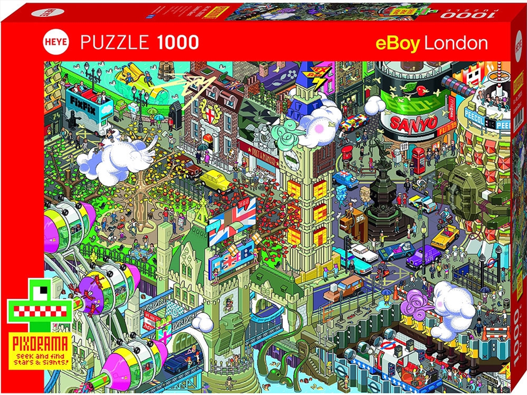 Eboy London Quest 1000 Piece/Product Detail/Jigsaw Puzzles