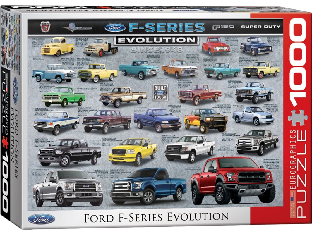 Ford F-Series Evolution 1000 Piece/Product Detail/Jigsaw Puzzles