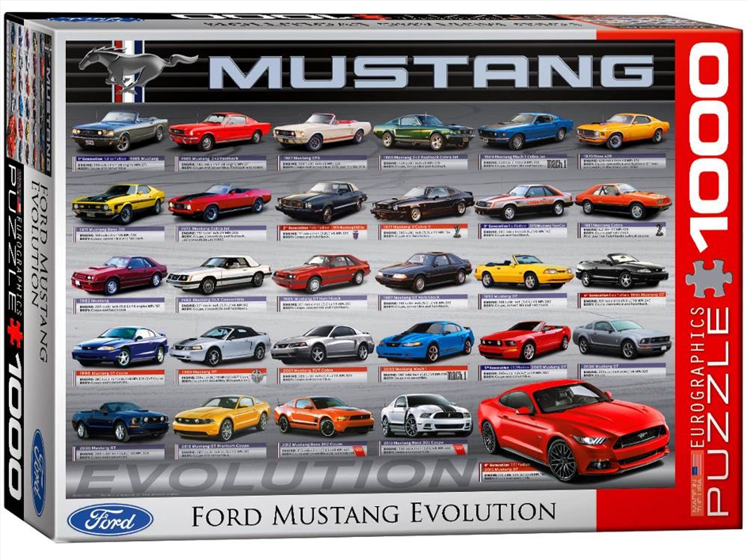 Ford Mustang Evolution 1000 Piece/Product Detail/Jigsaw Puzzles
