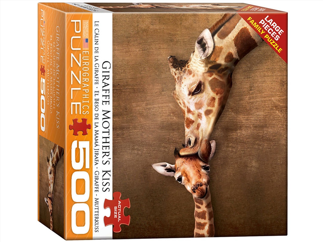 Giraffe Mother Kiss 500 Piece Xl/Product Detail/Jigsaw Puzzles