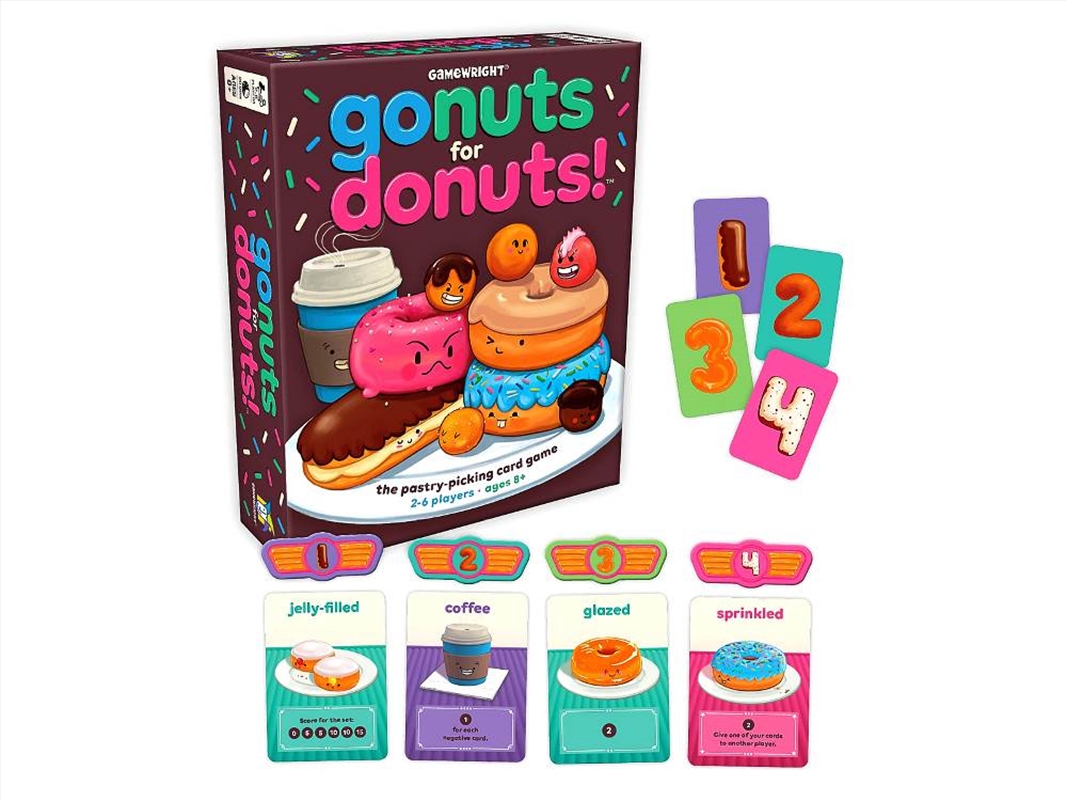 Go Nuts For Donuts Card Game/Product Detail/Card Games
