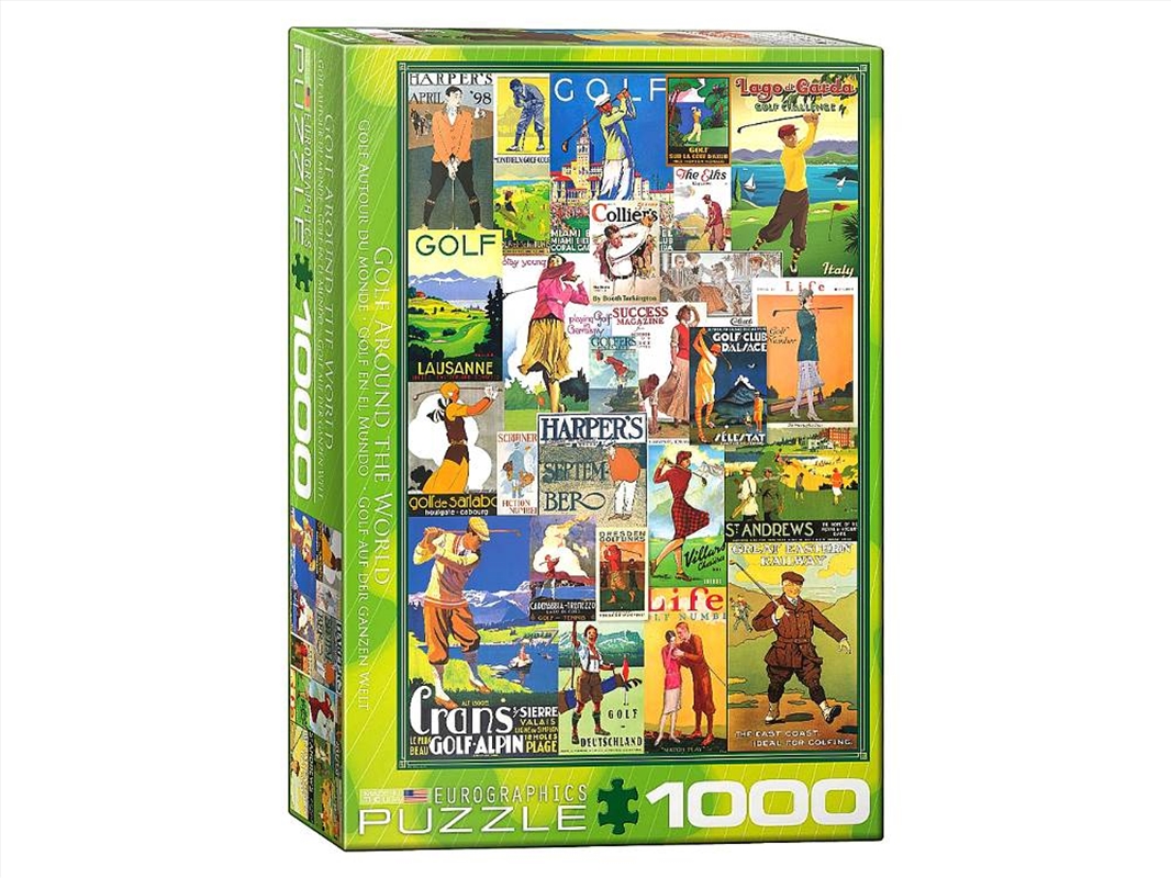 Golf Around The World 1000 Piece/Product Detail/Jigsaw Puzzles