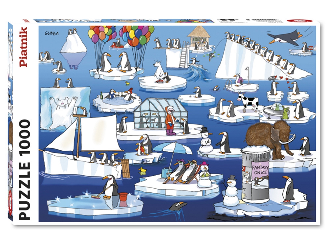 Gunga, Everyday Antarctic Life 1000 Piece/Product Detail/Jigsaw Puzzles